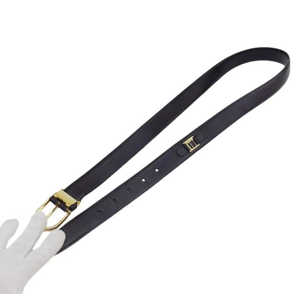 Dunhill belt Black gold Women Authentic secondhand main image 13